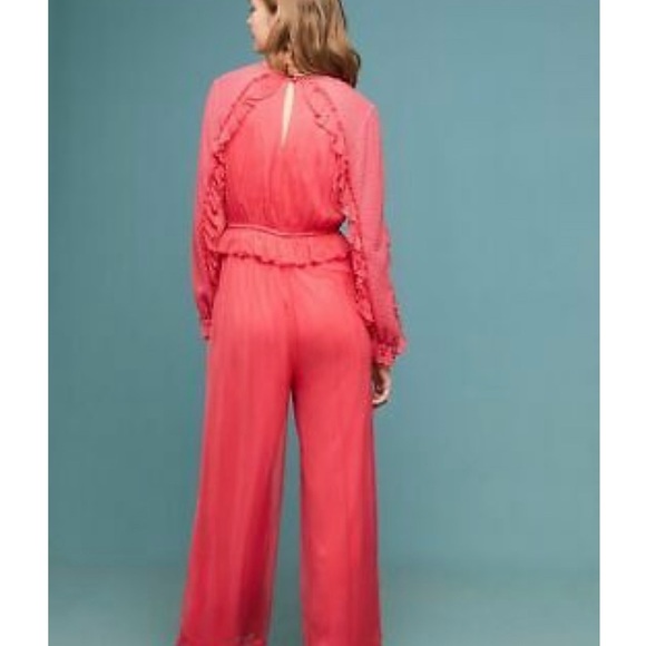 Anthropologie chiffon + eyelet sleeved jumper NWT - Picture 5 of 5